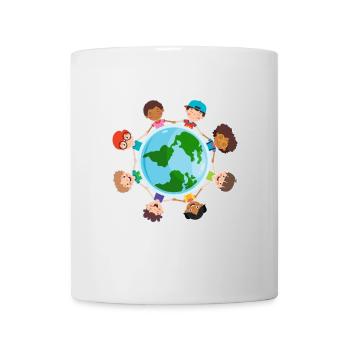 against racism, against the right, against Nazis, love - Mug - white - Front