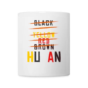 against racism, against the right, against Nazis, love - Mug - white - Front