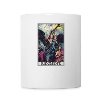 Tarot Cards Tarot Card 20 Judgment Court - Mug - white - Front