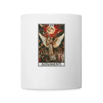 Tarot Cards Tarot Card 20 Judgment Court - Mug - white - Front