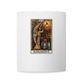 Tarot Cards Tarot Card 20 Judgment Court - Mug - white - Front