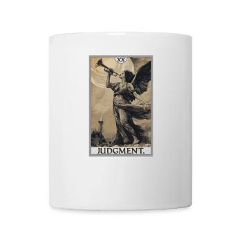 Tarot Cards Tarot Card 20 Judgment Court - Mug - white - Front