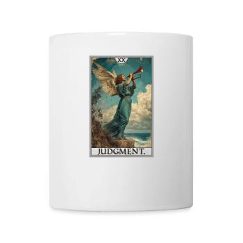 Tarot Cards Tarot Card 20 Judgment Court - Mug - white - Front