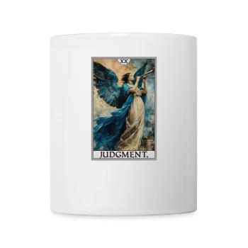 Tarot Cards Tarot Card 20 Judgment Court - Mug - white - Front