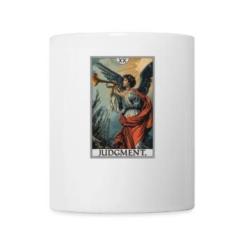 Tarot Cards Tarot Card 20 Judgment Court - Mug - white - Front
