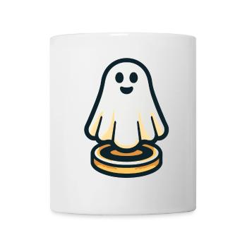 Funny Vintage Ghost Retro Art Style Halloween - Tasse - Weiß - Vorne