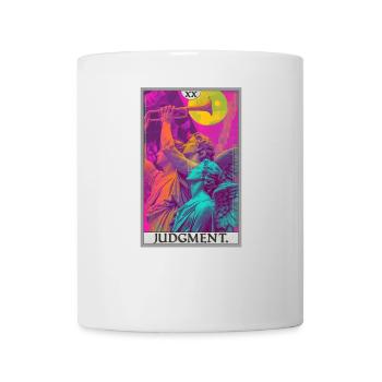 Tarot Cards Tarot Card 20 Judgment Court - Mug - white - Front