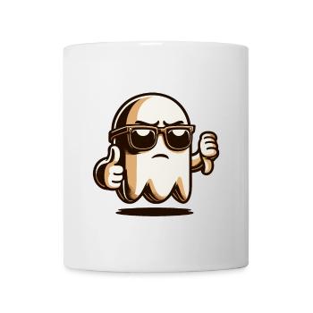 Cool fantôme drôle fête d’Halloween - Mug blanc - blanc - Devant