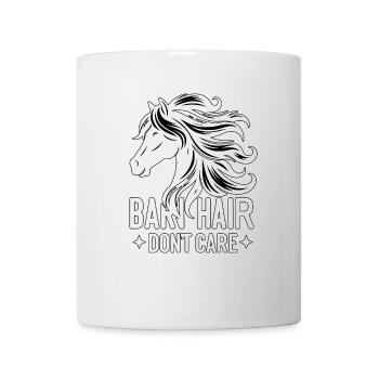 Scheunenhaar ist egal - Tasse - Weiß - Vorne