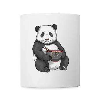 Cuisine de ramen de chef panda - Mug blanc - blanc - Devant