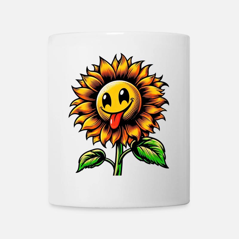 Tournesol - Mug blanc - blanc