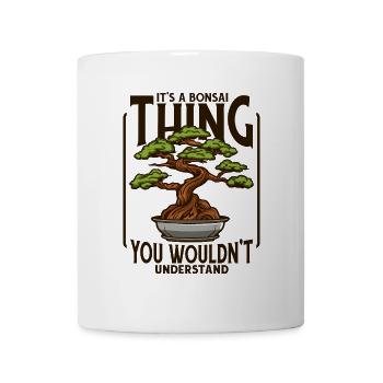It's A Bonsai Thing Bonsai Töpfe Penjing Indoor - Tasse - Weiß - Vorne