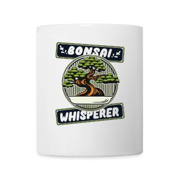 Bonsai Whisperer Bonsai Pots Penjing Indoor - Mug - white - Front