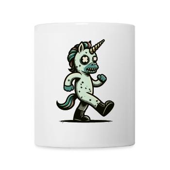 Zombie Einhorn Undead Mystical Creature - Tasse - Weiß - Vorne