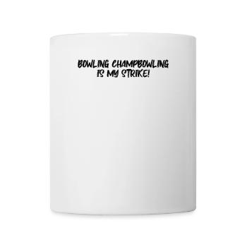Bowling - Bowling ChampLe bowling est mon coup ! - Mug blanc - blanc - Devant
