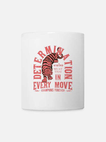Muay Thai Kampfkunst - Tasse - Weiß
