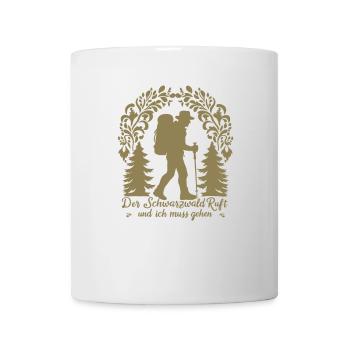 La Forêt-Noire m’appelle et je dois y aller - Mug blanc - blanc - Devant