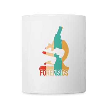 Psychologie rétro Criminalistique numérique - Mug blanc - blanc - Devant