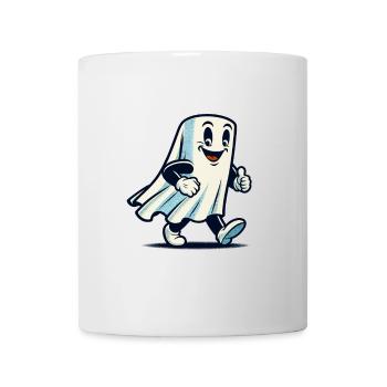 Funny Vintage Ghost Retro Art Style - Tasse - Weiß - Vorne