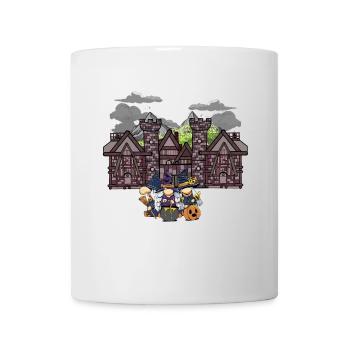 Mittelalter Hexe Hexen Halloween hexerei Märchen - Tasse - Weiß - Vorne