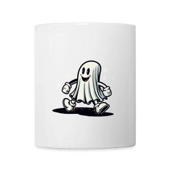 Funny Vintage Ghost Retro Art Style Halloween - Tasse - Weiß - Vorne
