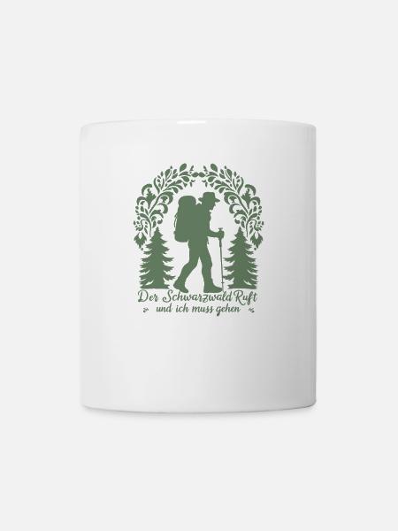 Schwarzwald ruft und ich muss gehen - Tasse - Weiß