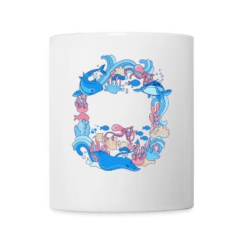Environmental Protection, Nature Conservation, Ocean Protector, Planet - Mug - white - Front