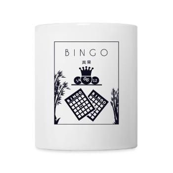 Bingo Chinese Hanzi Professional Caller Daubers - Mug - white - Front