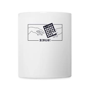 Michelangelo Kreation von Adam Bingo Daubers - Tasse - Weiß - Vorne