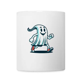 Lustiger Vintage Geist Retro Kunststil - Tasse - Weiß - Vorne
