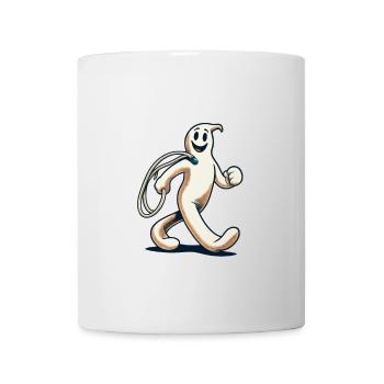 Funny Vintage Ghost Retro Art Style - Tasse - Weiß - Vorne