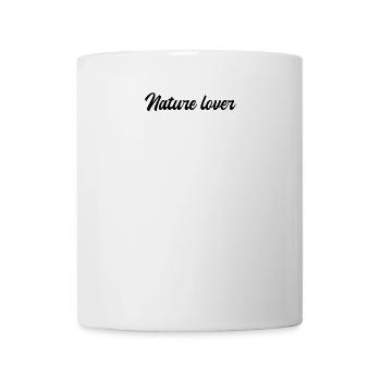 Camping - Nature lover - Tasse - Weiß - Vorne
