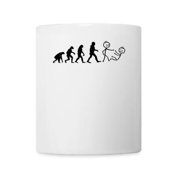 Funny Judo Evolution stick figure - Mug - white - Front