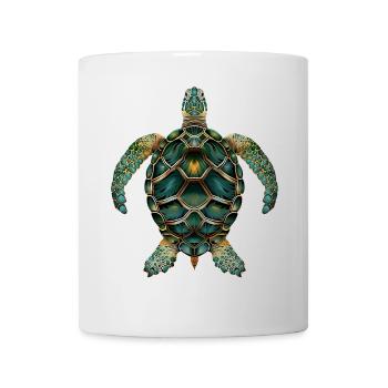 Schildkröte Reptil Liebhaber Süße Schildkröten - Tasse - Weiß - Vorne