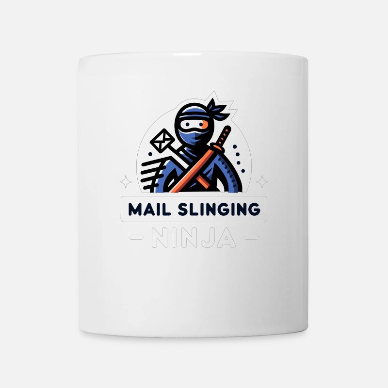 Postwurfsendung Ninja - Tasse - Weiß