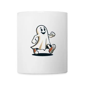 Drôle Vintage Fantôme Rétro Art Style Halloween - Mug blanc - blanc - Devant
