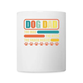 Vintage Dog Dad Dog Lover Animal Lovers Dog - Mug - white - Front