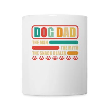 Vintage Dog Dad Dog Lover Animal Lovers Dog - Mug - white - Front
