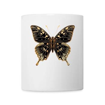 Butterfly Wings Colorful Butterfly Butterflies - Mug - white - Front