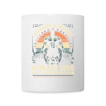 Vintage 1959 Fitness Cadeau D'anniversaire 1959 - Mug blanc - blanc - Devant