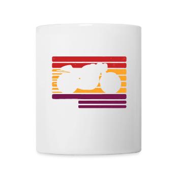 J’aime les motos plus que les gens Moto drôle - Mug blanc - blanc - Devant