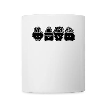 Jardinage Drapeau US Paysagiste Jardinier amateur - Mug blanc - blanc - Devant