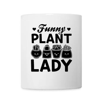 Funny Plant Lady Gardening Plant Lover Gardening G - Tasse - Weiß - Vorne