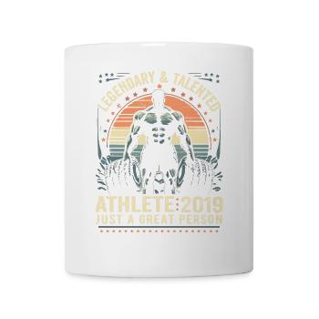 Vintage 2019 Fitness Birthday Gift 2019 - Mug - white - Front