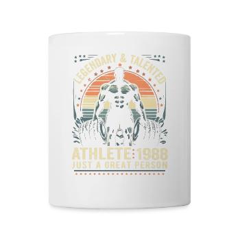 Jahrgang 1988 Fitness Geburtstagsgeschenk 1988 - Tasse - Weiß - Vorne