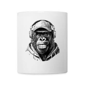 Urban Gorille : Chemise mode - Mug blanc - blanc - Devant