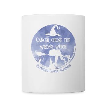 Cancer Sorcière Pervenche Œsophage - Mug blanc - blanc - Devant