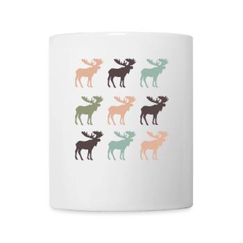 Elch - Tasse - Weiß - Vorne