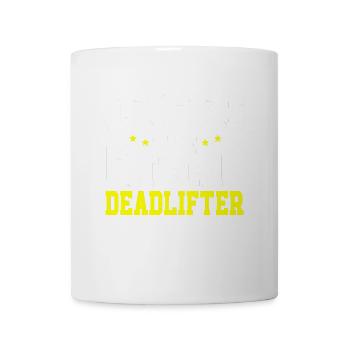 Jesus Ultimate Deadlifter Workout Christian Gym - Mug - white - Front