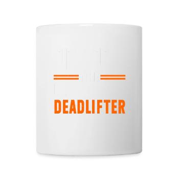Jesus Ultimate Deadlifter Workout Christian Gym - Mug - white - Front